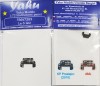 Lavochkin La-5 late Coloured Photoetch Instrument Panels - ''JustStick'' Ready to fit (designed for KP kits) 1:72 Yahu Models