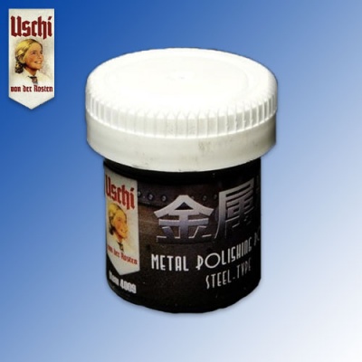 Metal Polishing Powder ''Steel'' (25ml) Uschi van der Rosten