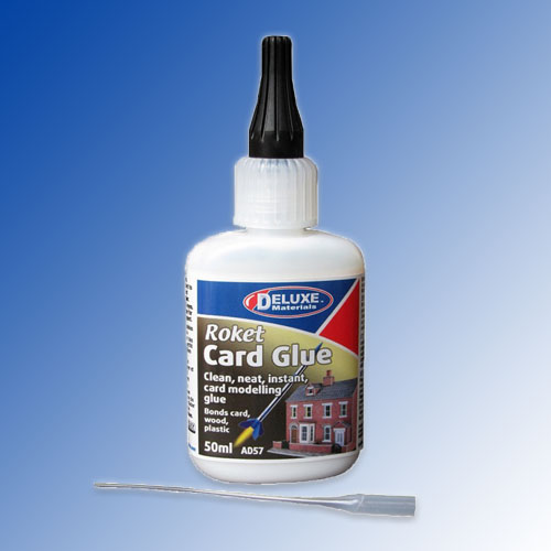 Roket Card Glue 50ml Deluxe Materials HM Hobbies