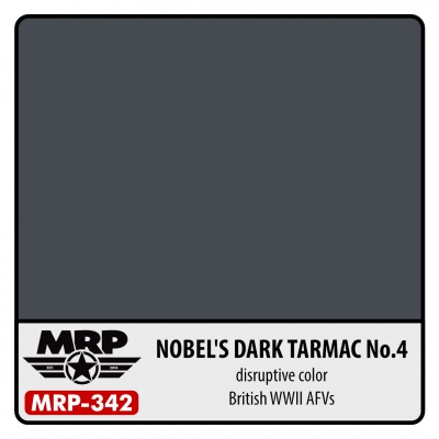 MRP-342 Nobels Dark Tarmac No.4 British WWII AFV 30ml