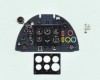 Spitfire Mk II Coloured Photoetch Instrument Panels - ''JustStick'' Ready to fit (designed for Revell kits) 1:32 Yahu Models