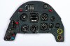 Me Bf109G Coloured Photoetch Instrument Panels - ''JustStick'' Ready to fit (designed for Revell kits) 1:32 Yahu Models