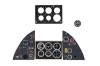 Tempest Mk V Coloured Photoetch Instrument Panels - ''JustStick'' Ready to fit (designed for Special Hobby kits) 1:32 Yahu Models