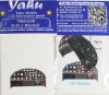 B-25 J Coloured Photoetch Instrument Panels - ''JustStick'' Ready to fit (designed for HKM kits) 1:32 Yahu Models