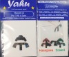 Fw 190A late Coloured Photoetch Instrument Panels - ''JustStick'' Ready to fit (designed for Hasegawa kits) 1:48 Yahu Models
