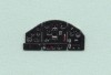 Fokker D.XXI Fin early Coloured Photoetch Instrument Panels - ''JustStick'' Ready to fit (designed for MPM kits) 1:72 Yahu Models