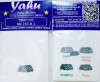 Me-163 B-1 Coloured Photoetch Instrument Panels - ''JustStick'' Ready to fit (designed for Academy kits) 1:72 Yahu Models