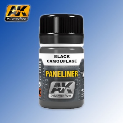 Paneliner for Black Camouflage Air Series 35ml AK Interactive