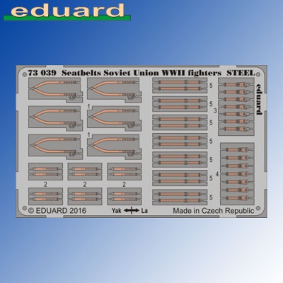 Ceintures De Siège Eduard 32874 - Modèle IJN Fighters Steel - Échelle 1/32 - Pour Maquettisme