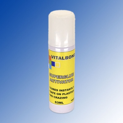 Super Glue (CA) Activator 63ml Spray Vitalbond