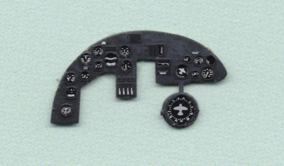 Do 215B-5 Coloured Photoetch Instrument Panels - ''JustStick'' Ready to fit (designed for ICM kits) 1:72 Yahu Models
