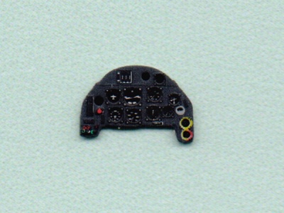 Me Bf109G-6 Coloured Photoetch Instrument Panels - ''JustStick'' Ready to fit (designed for AZ Model kits) 1:72 Yahu Models