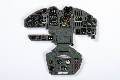 MS.406 Coloured Photoetch Instrument Panels - ''JustStick'' Ready to fit (designed for RS / Heller kits) 1:72 Yahu Models