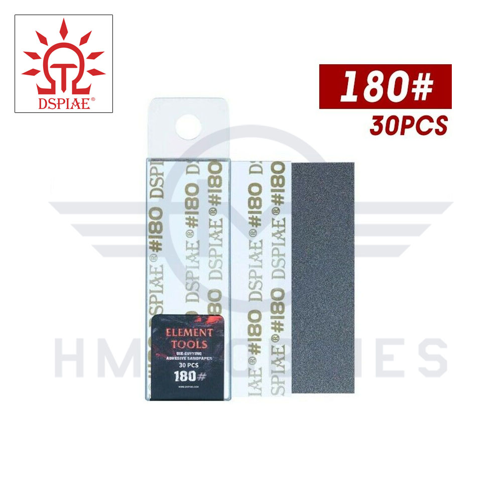 180 Self Adhesive Wet & Dry Sandpaper 30pcs DSPIAE HM Hobbies