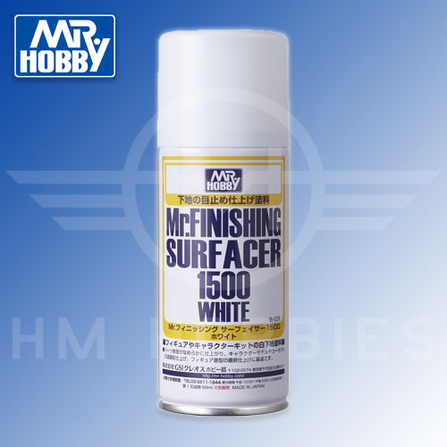 Mr.Hobby Surfacer 1500 Grey - Aérosol De Préparation Pour Modélisme (170ml) - Fabriqué Au Japon