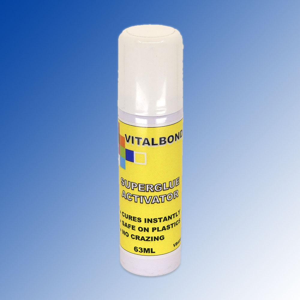 Super Glue (CA) Activator 63ml Spray Vitalbond
