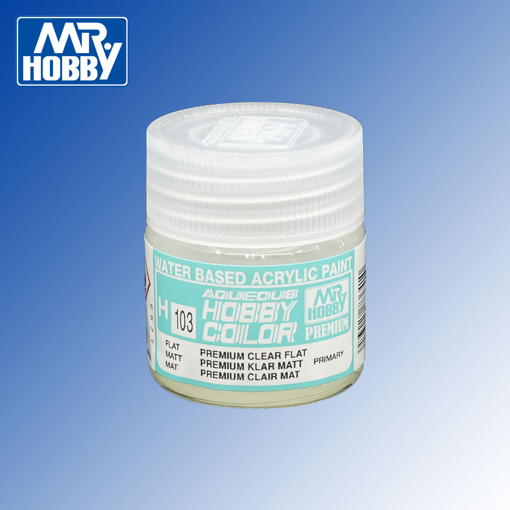 H-103 Premium Clear Flat Aqueous Hobby Colour 10ml - HM Hobbies