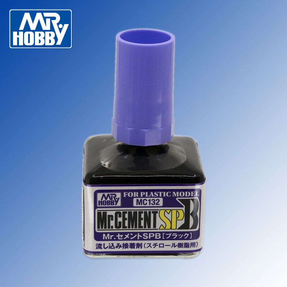 Mr Cement SP Black - strong and fast thin liquid glue for plastic 40ml