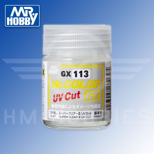 GX-113 Super Clear III UV Cut Matt 18ml
