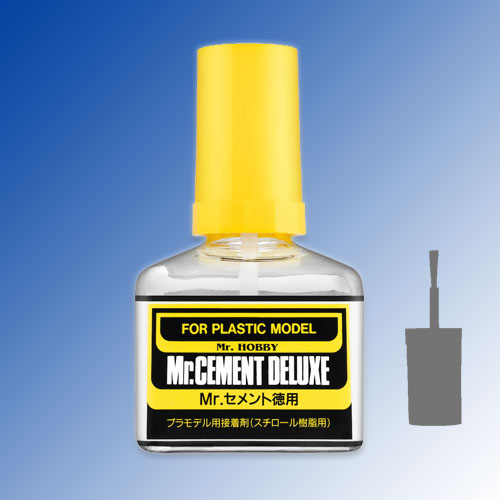 Mr Cement Deluxe - liquid glue for plastic 40ml