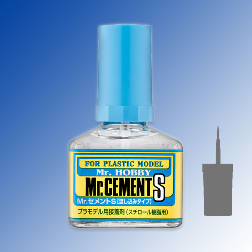 Mr Cement S - thin liquid glue for plastic 40ml