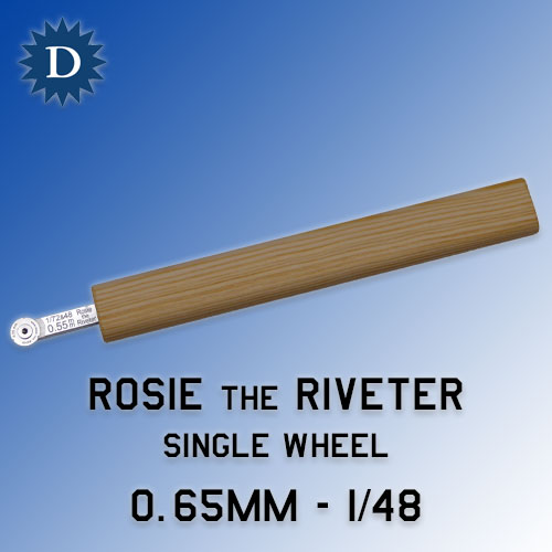 Rosie the Riveter 0.65mm Single Wheel (1/48) Dousek
