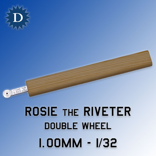 Rosie the Riveter 1.00mm Double Wheel (1/32) Dousek
