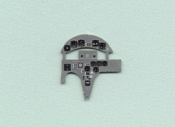 He-51 Coloured Photoetch Instrument Panels - ''JustStick'' Ready to fit (designed for ICM kits) 1:72 Yahu Models