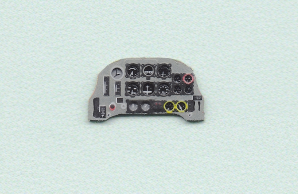 He-112B Coloured Photoetch Instrument Panels - ''JustStick'' Ready to fit (designed for RS kits) 1:72 Yahu Models