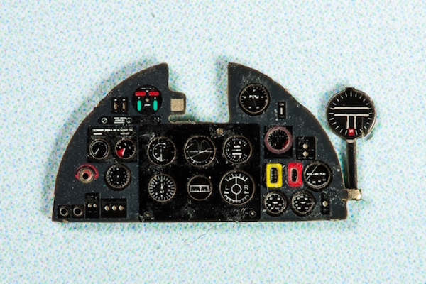 Hurricane II Coloured Photoetch Instrument Panels - ''JustStick'' Ready to fit (designed for Revell / Airfix kits) 1:72 Yahu Models