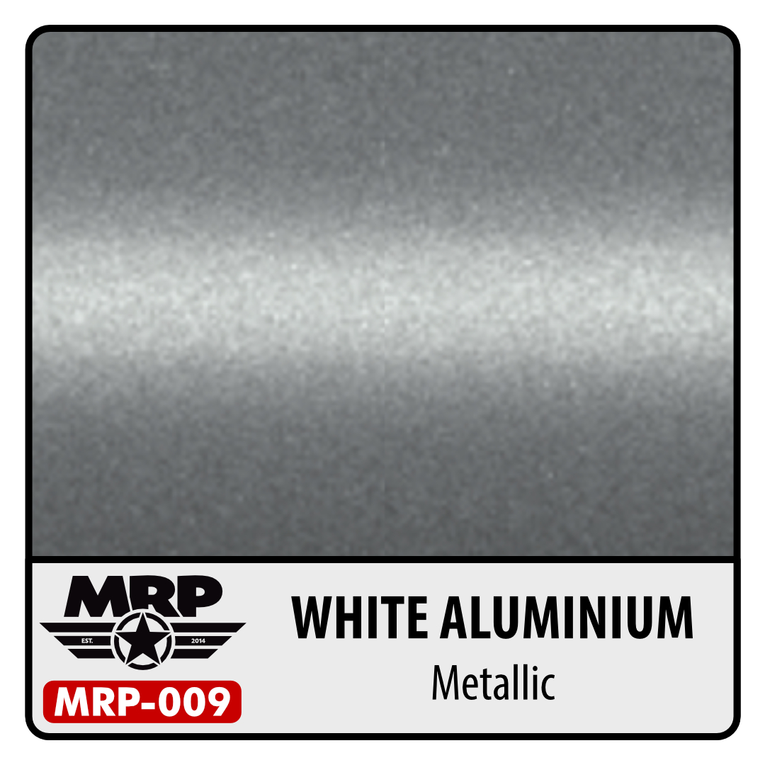 MRP-009 White Aluminium Metallic 30ml