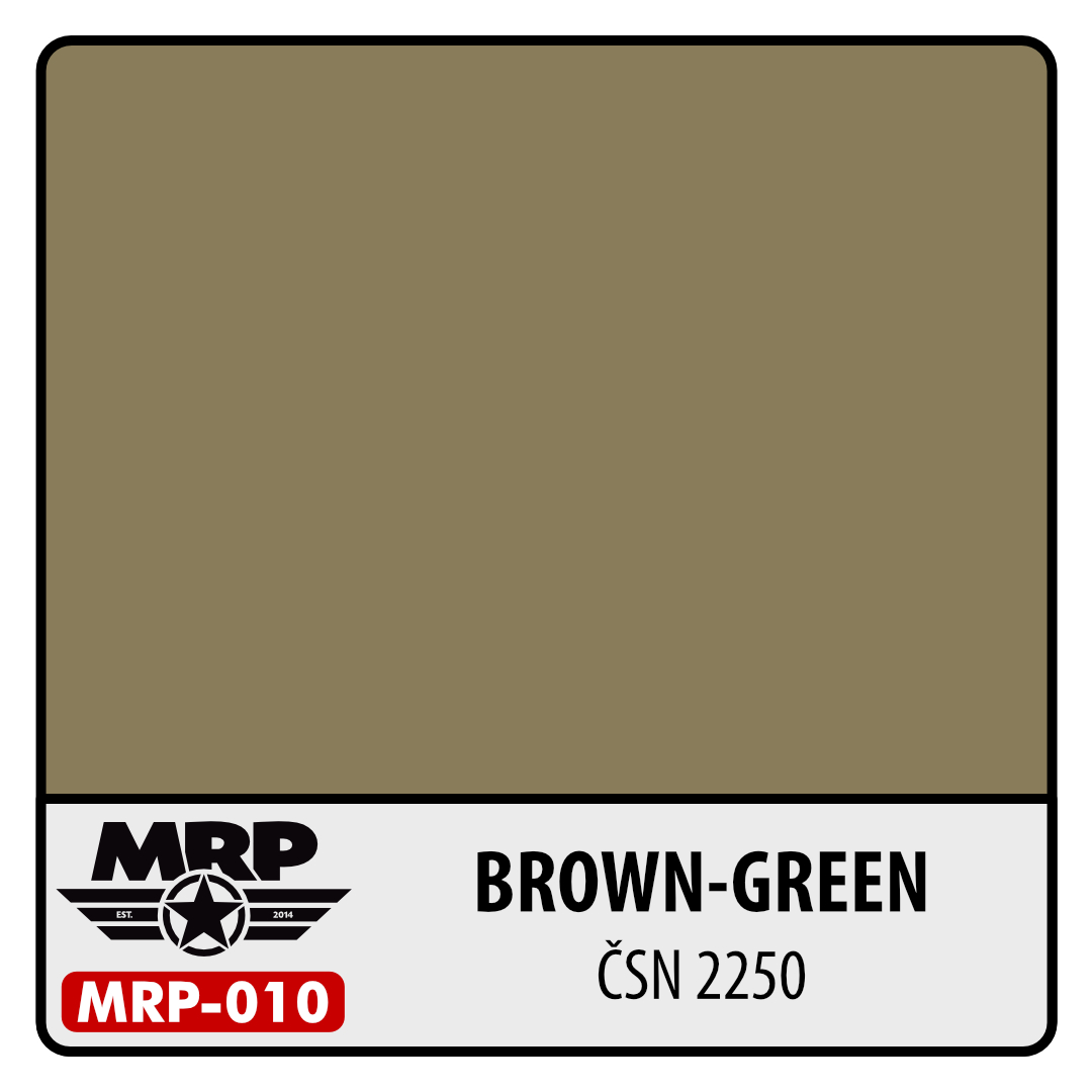 MRP-010 Brown Green ČSN 2250 30ml
