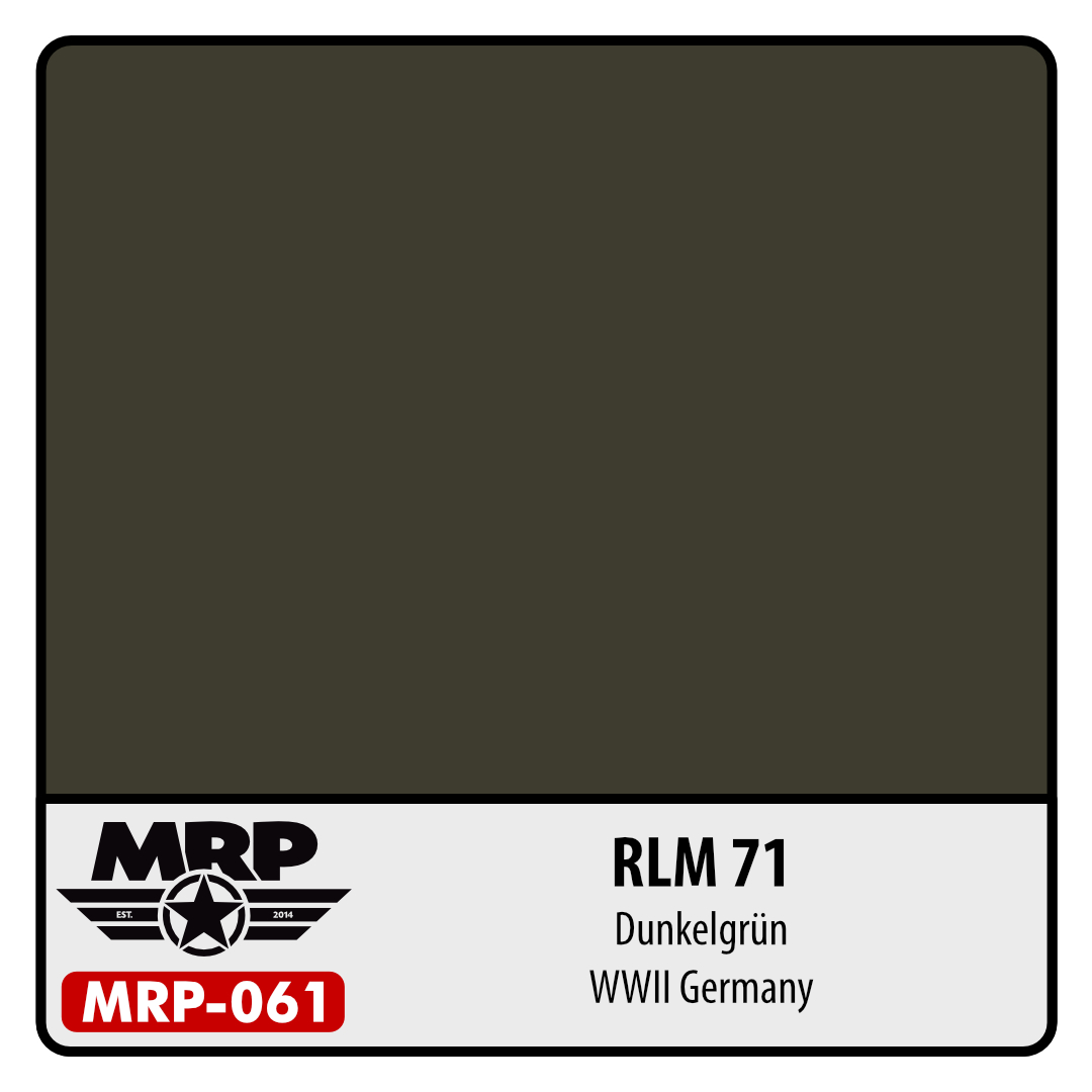 MRP-061 RLM71 Dunkelgrun 30ml - HM Hobbies 