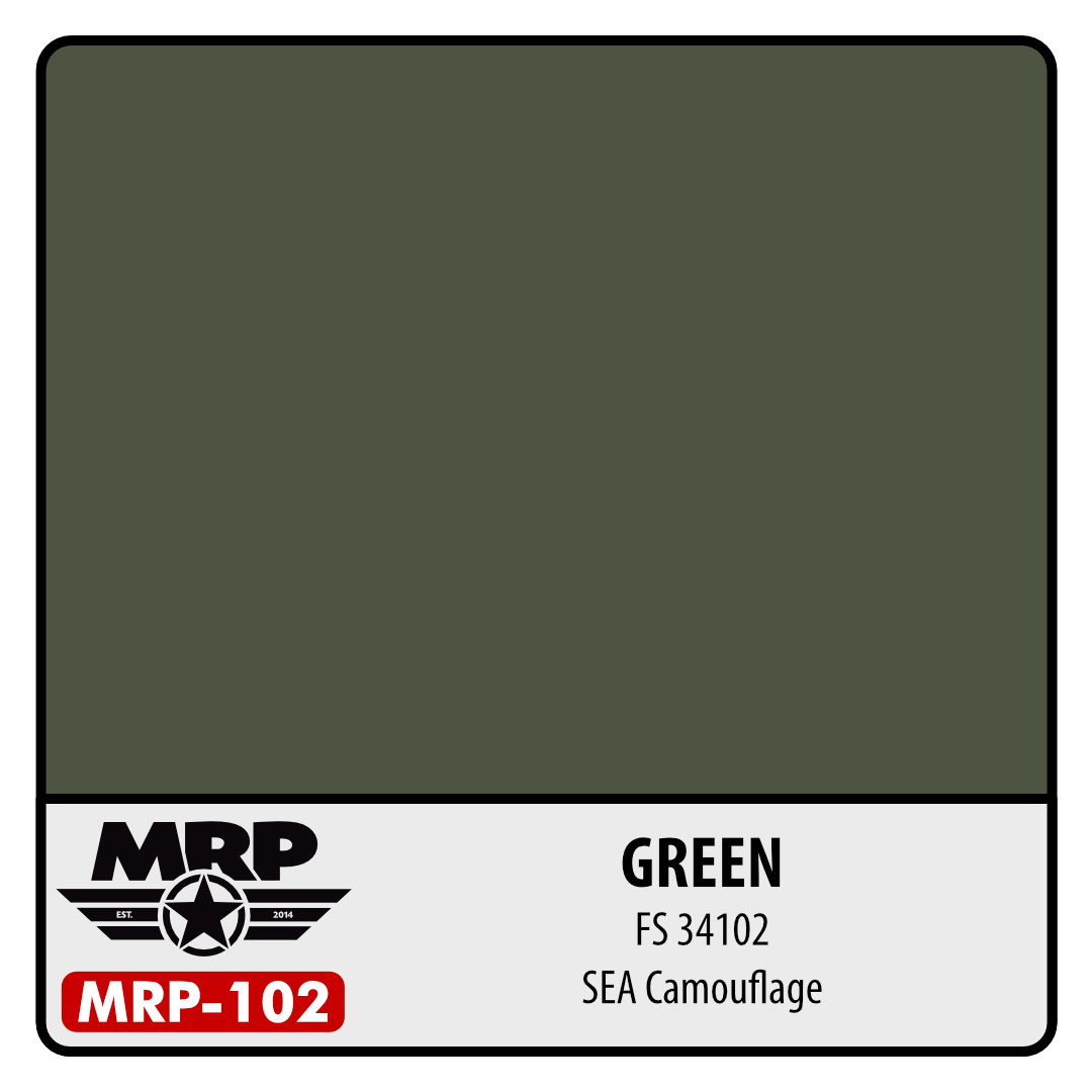 MRP-102 US SEA Camouflage Green FS34102 30ml