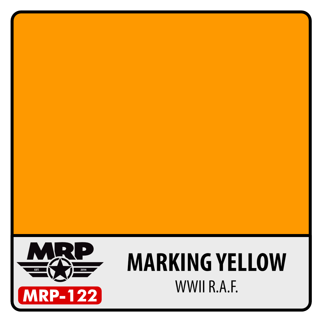 MRP-122 WWII RAF Marking Yellow 30ml