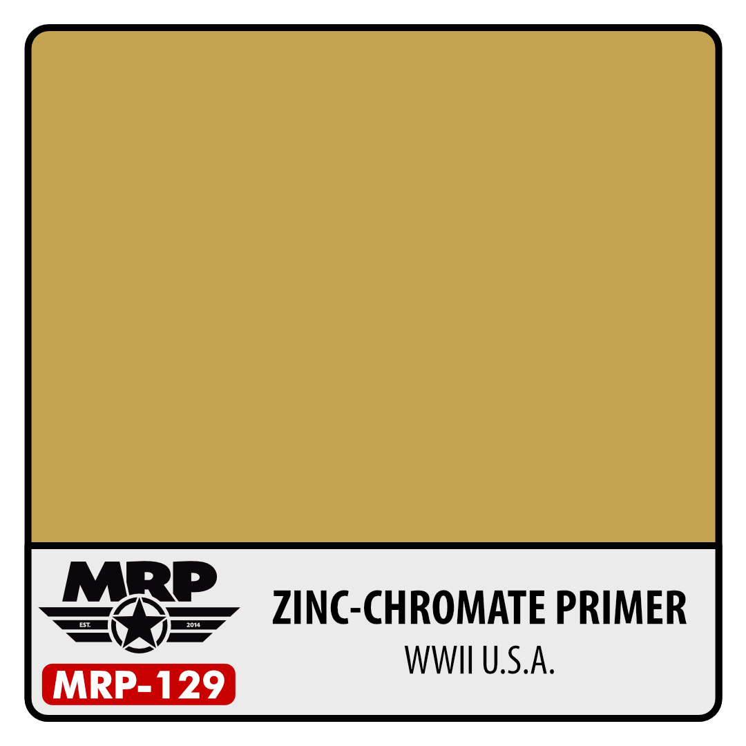 MRP-129 WWII US Zinc Chromate Primer 30ml