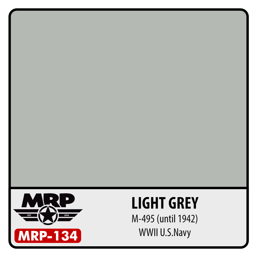 MRP-134 WWII US Navy Light Grey M-495 (until 1942) 30ml