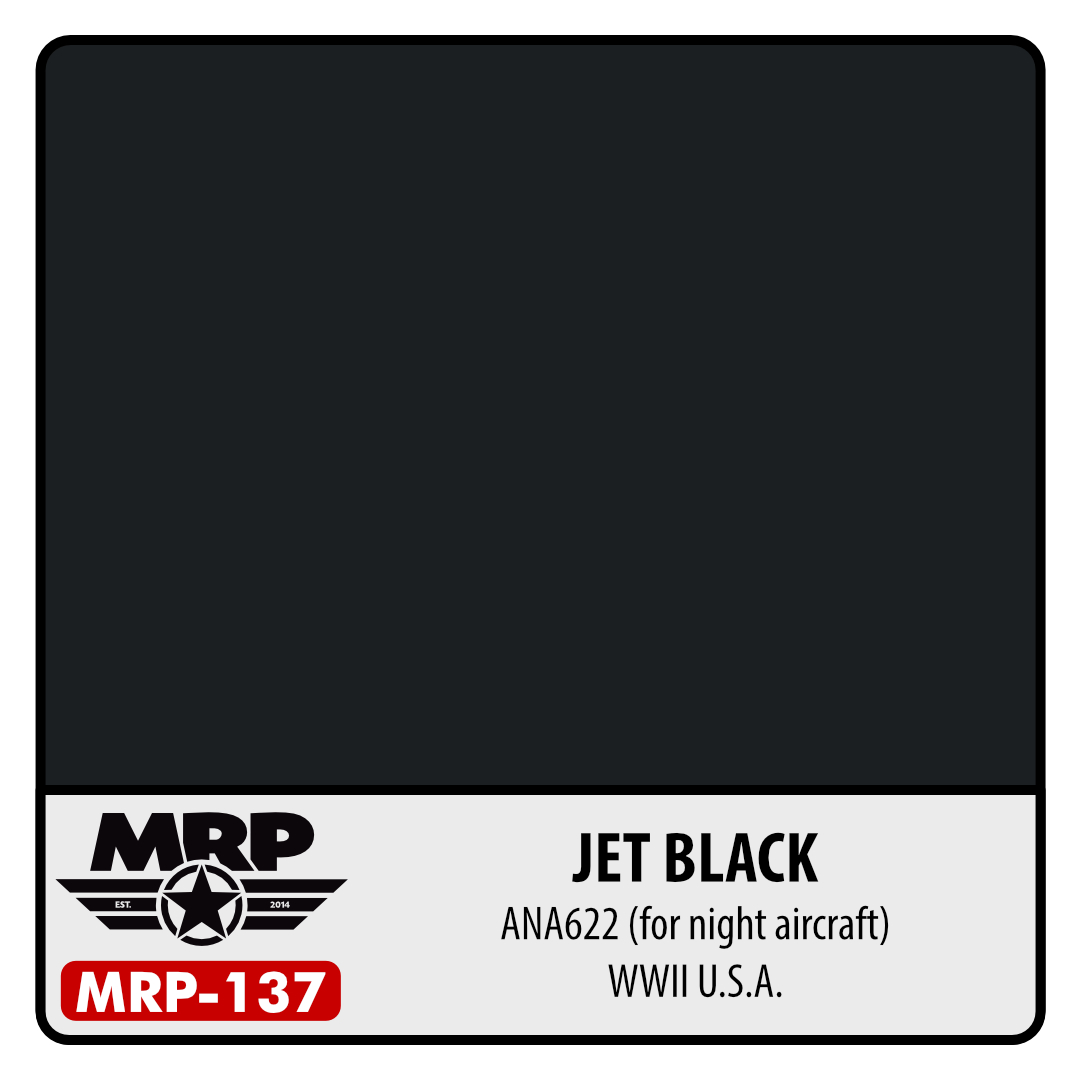 MRP-137 WWII US Jet Black ANA622 (used on night fighters) 30ml