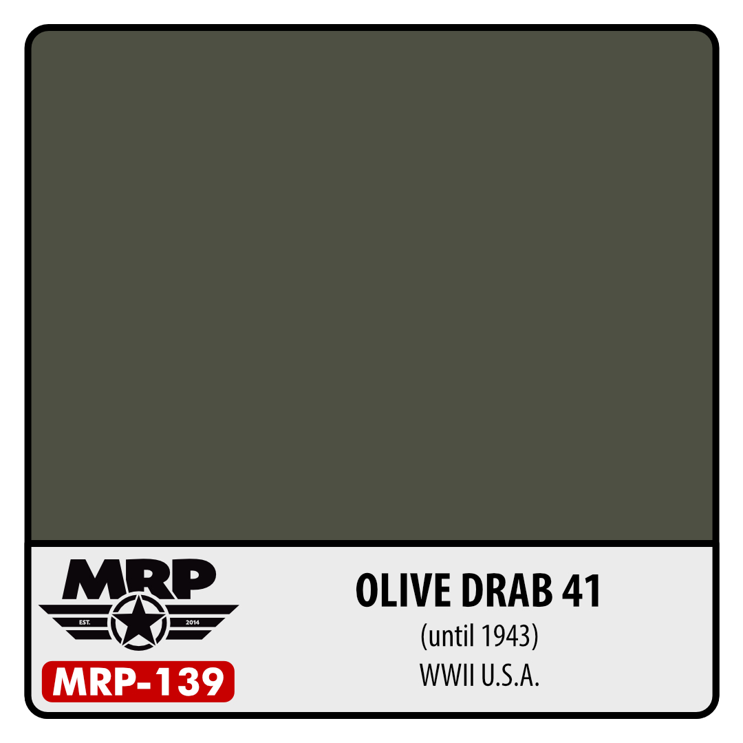 MRP-139 WWII US Olive Drab 41 (until 1943) 30ml