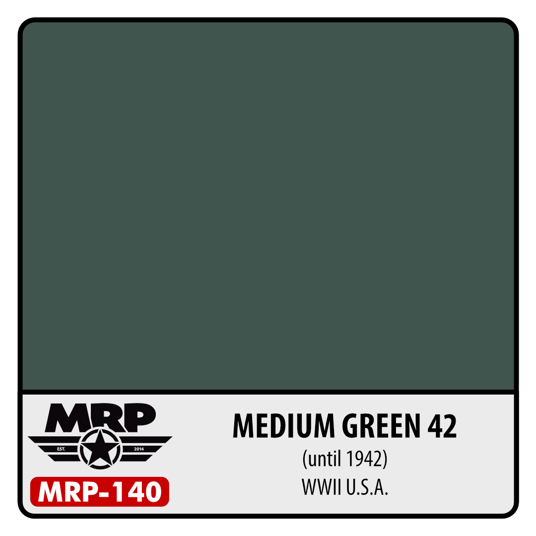 MRP-140 WWII US Medium Green 42 (until 1942) 30ml