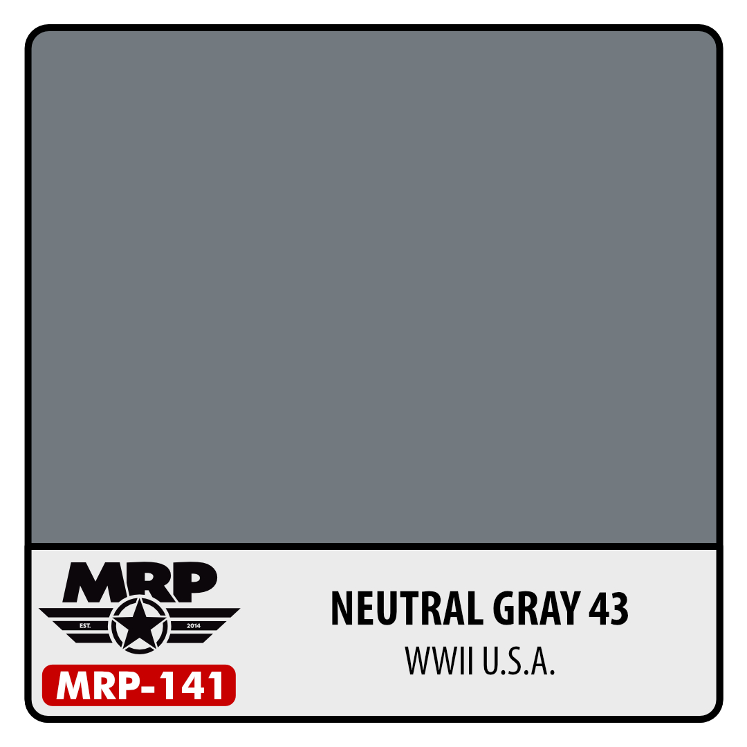MRP-141 WWII US Neutral Grey 43 30ml