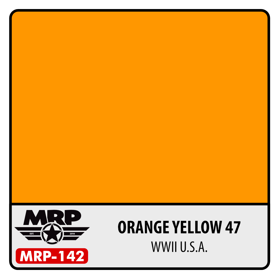 MRP-142 WWII US Navy Orange Yellow 47 30ml