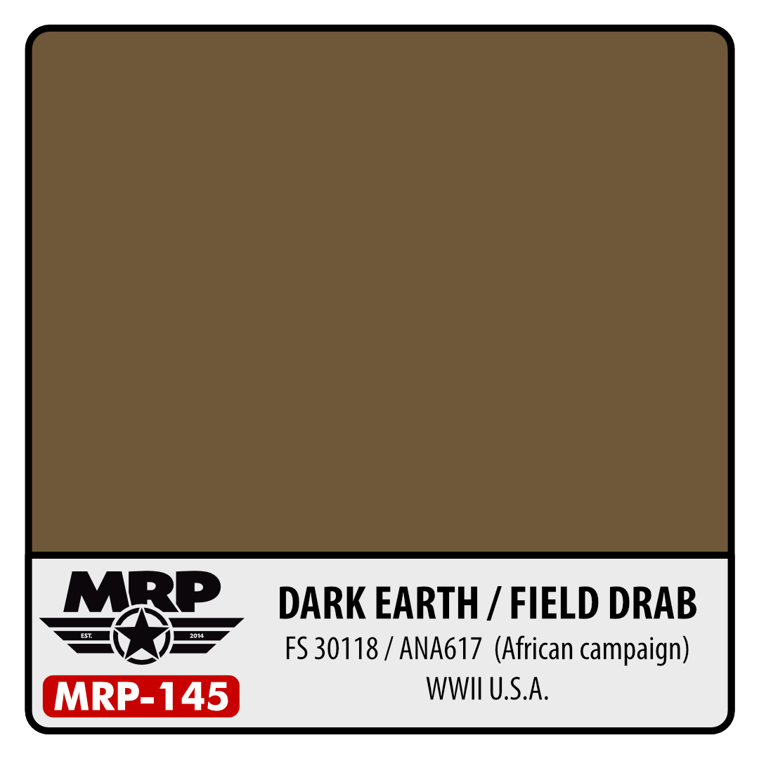 MRP-145 WWII US Dark Earth ANA617 (African campaign) 30ml