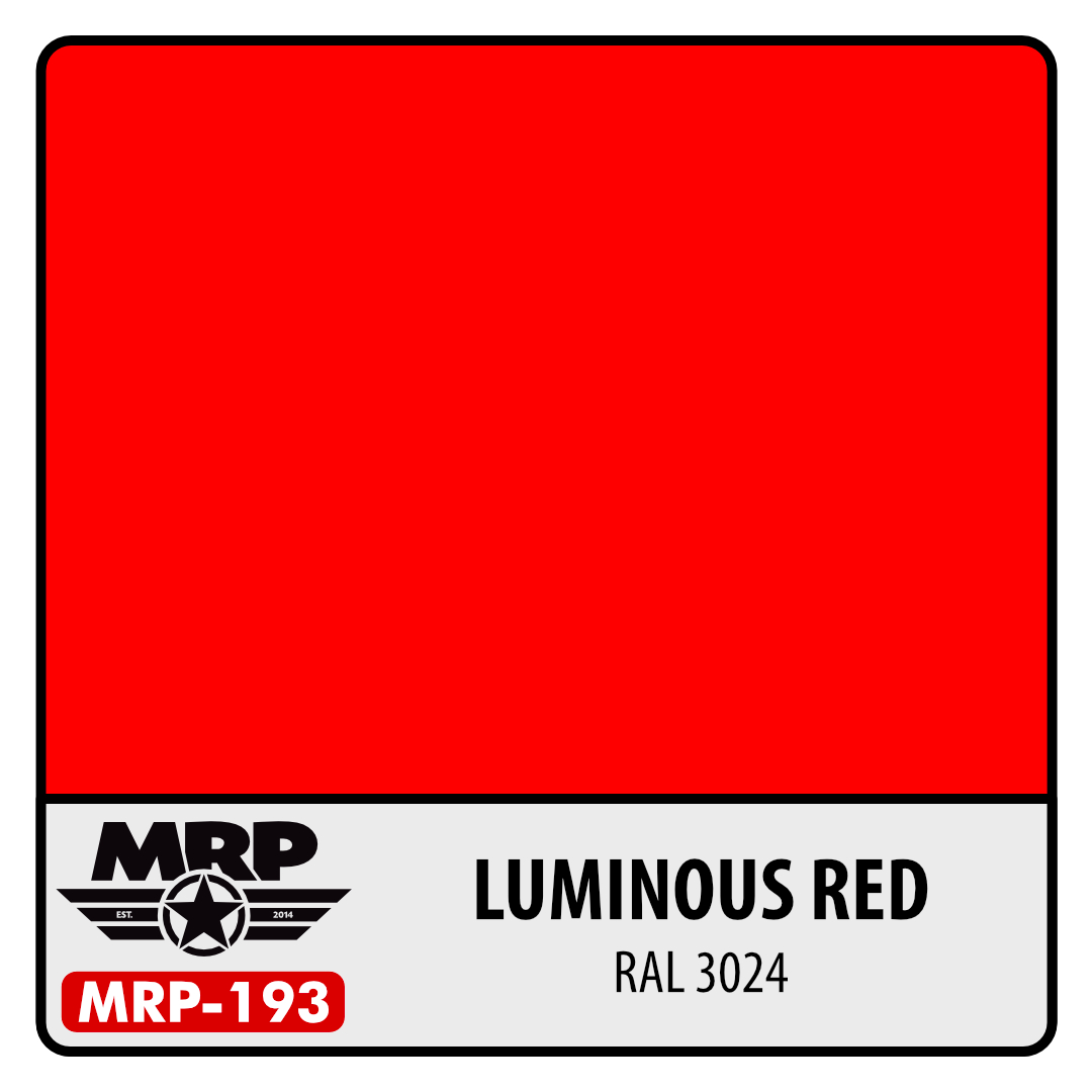 MRP-193 Luminous Red RAL3024 30ml