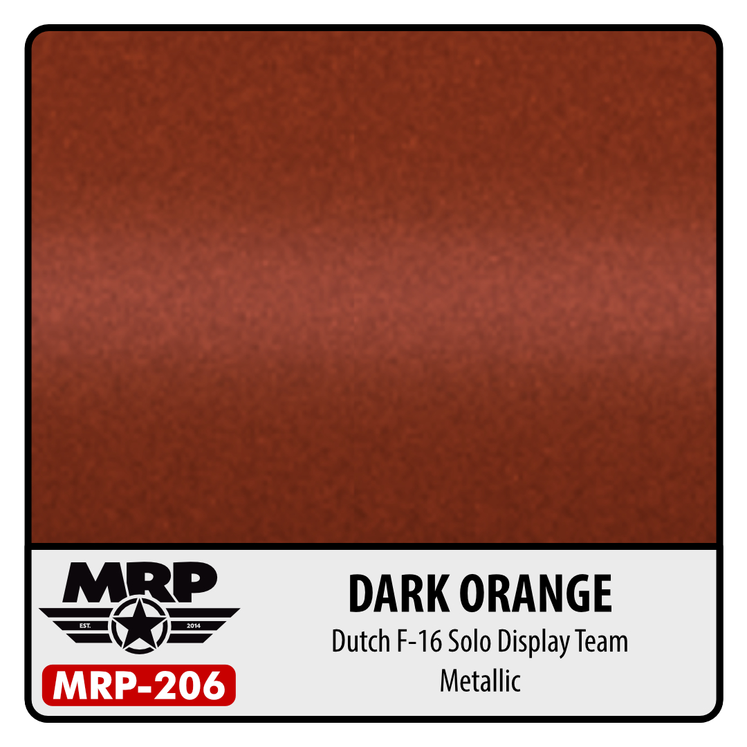 MRP-206 Dark Orange Metallic 30ml