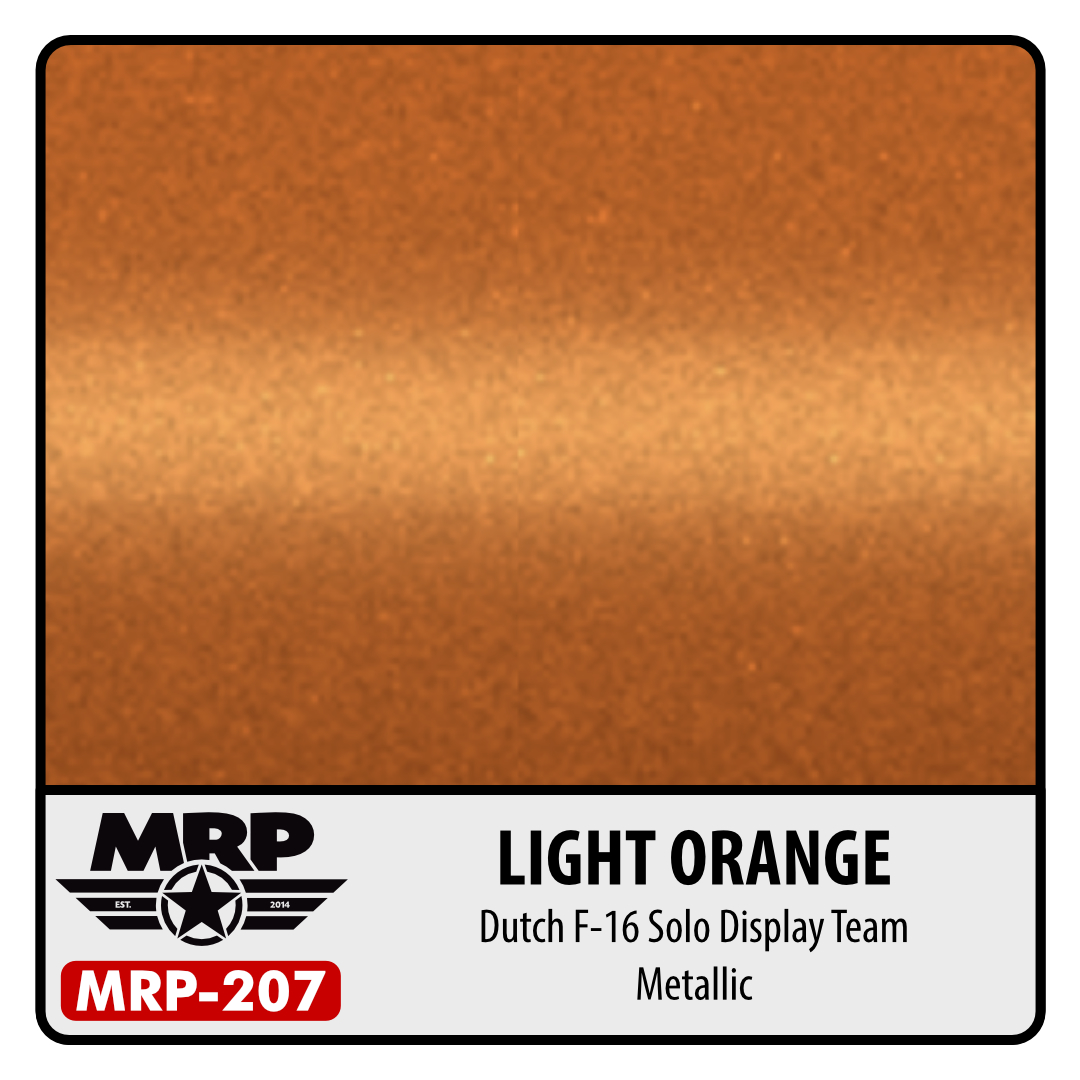 MRP-207 Light Orange Metallic (set of 2) 2x 30ml