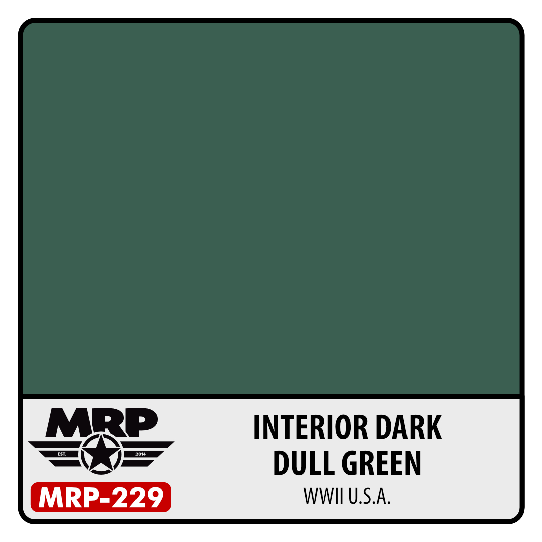 MRP-229 WWII US Interior Dark Dull Green 30ml
