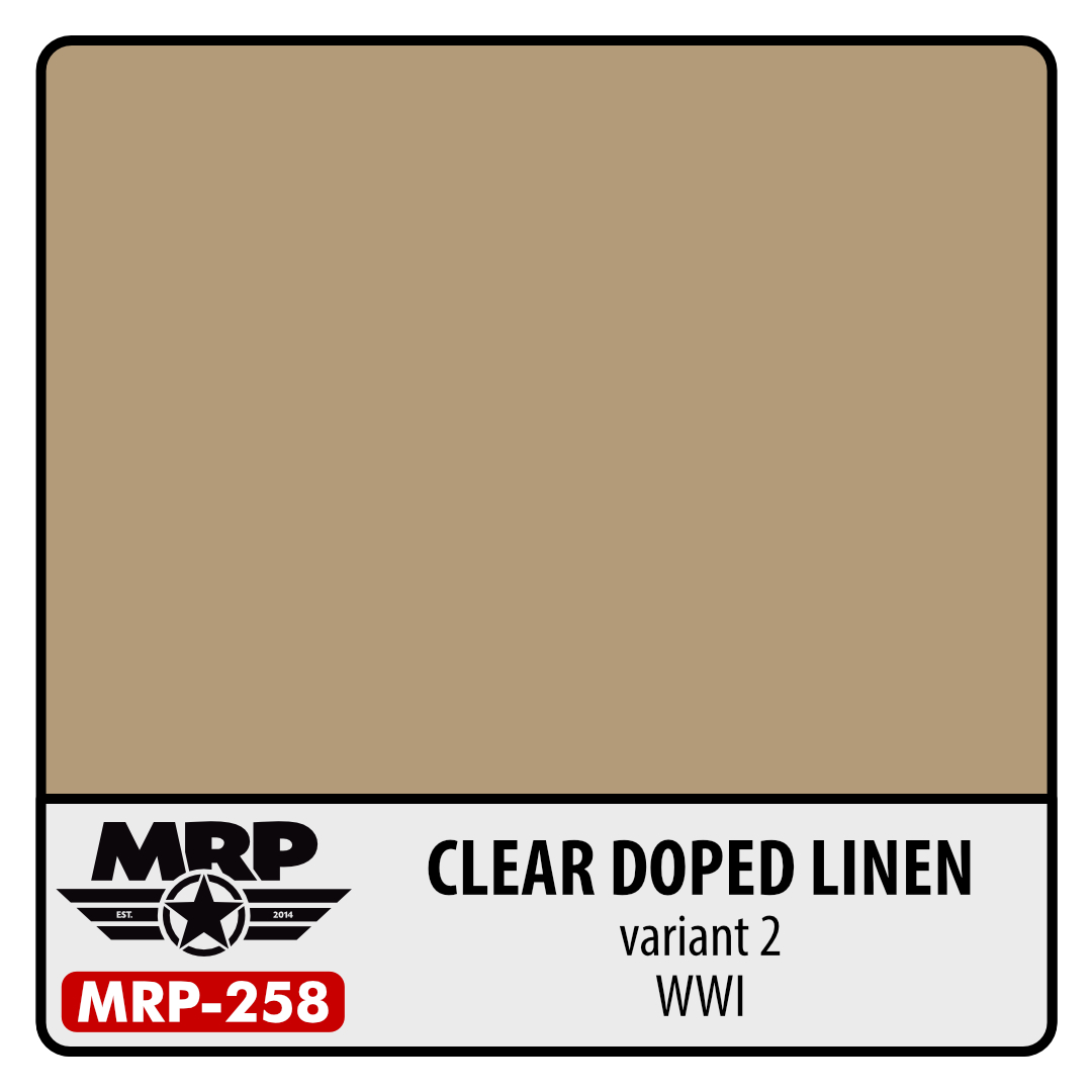MRP-258 Clear Doped Linen - variant 2 WWI 30ml