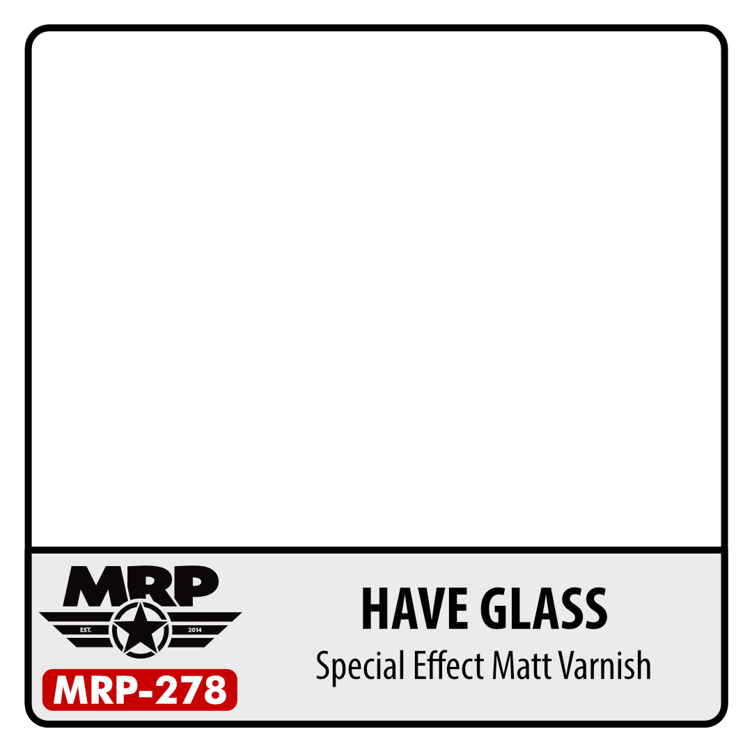 MRP-278 HAVE Glass Special Matt Varnish 30ml