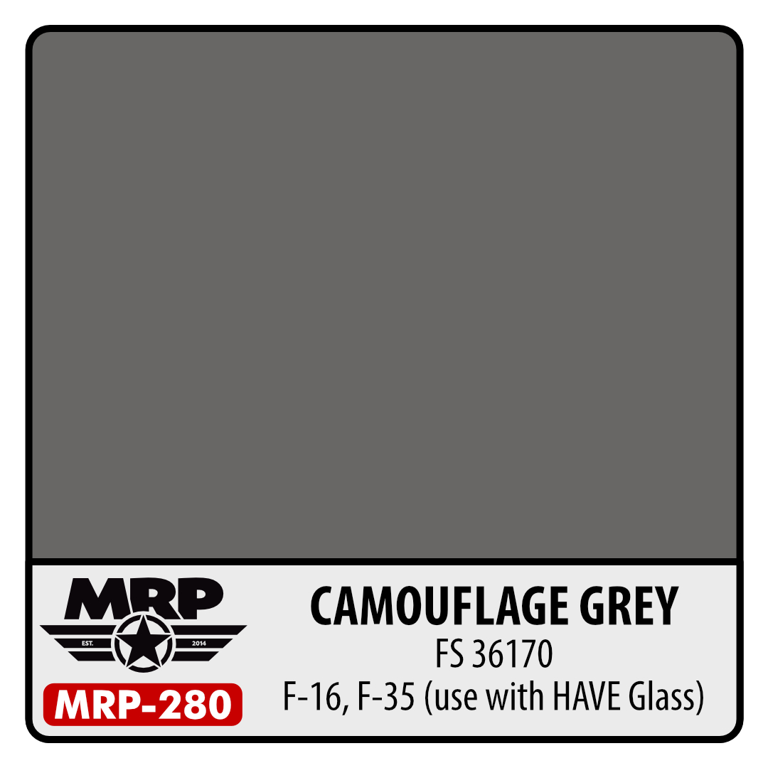 MRP-280 Camouflage Grey FS36170 (F-16, F-35 - use with HAVE Glass) 30ml